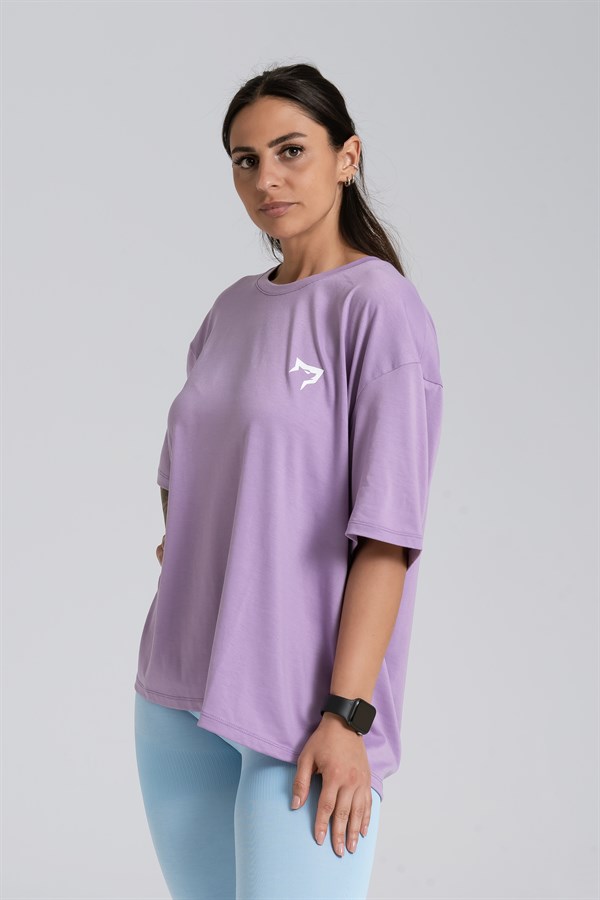 Gymwolves Oversize Kadın T-Shirt | Cotton Serisi |Gymwolves