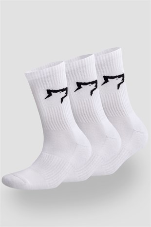 Gymwolves Atlatik Spor Çorap | 3 Lü Paket | Unisex Çorap | Sock |