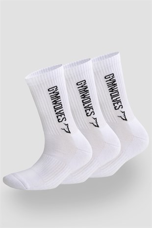 Gymwolves Atlatik Spor Çorap | 3 Lü Paket | Unisex Çorap | Sock |