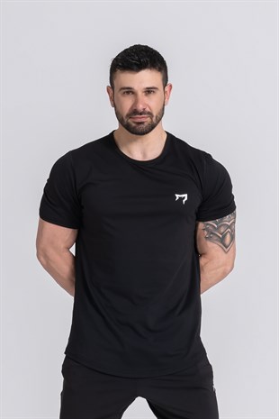 Gymwolves Man Sport T-Shirt | Black | Workout Tanktop | 