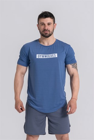 Gymwolves  Erkek Spor T-Shirt  | Workout T-Shirt |Gymwolves