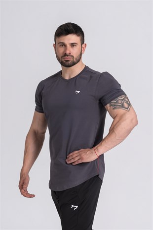 Gymwolves Spor Erkek T-Shirt | Füme | T-shirt | Workout Tanktop | Gymwolves