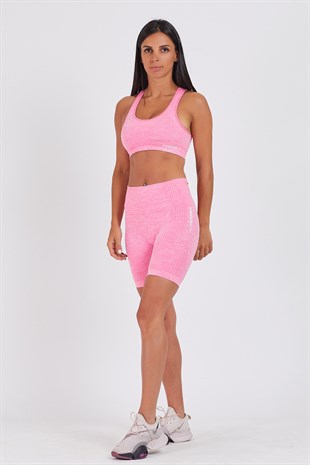 Gymwolves Seamles Sport Bralet |  Light Pink | Activated Series |