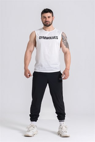 Gymwolves Erkek Kolsuz T-Shirt | Erkek Spor T-shirt | Workout Tanktop |Gymwolves