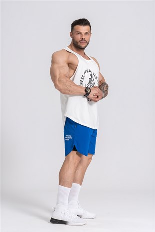 Gymwolves Erkek Spor Atleti | Stringer | Workout Tanktop | Wolf SerisiGymwolves